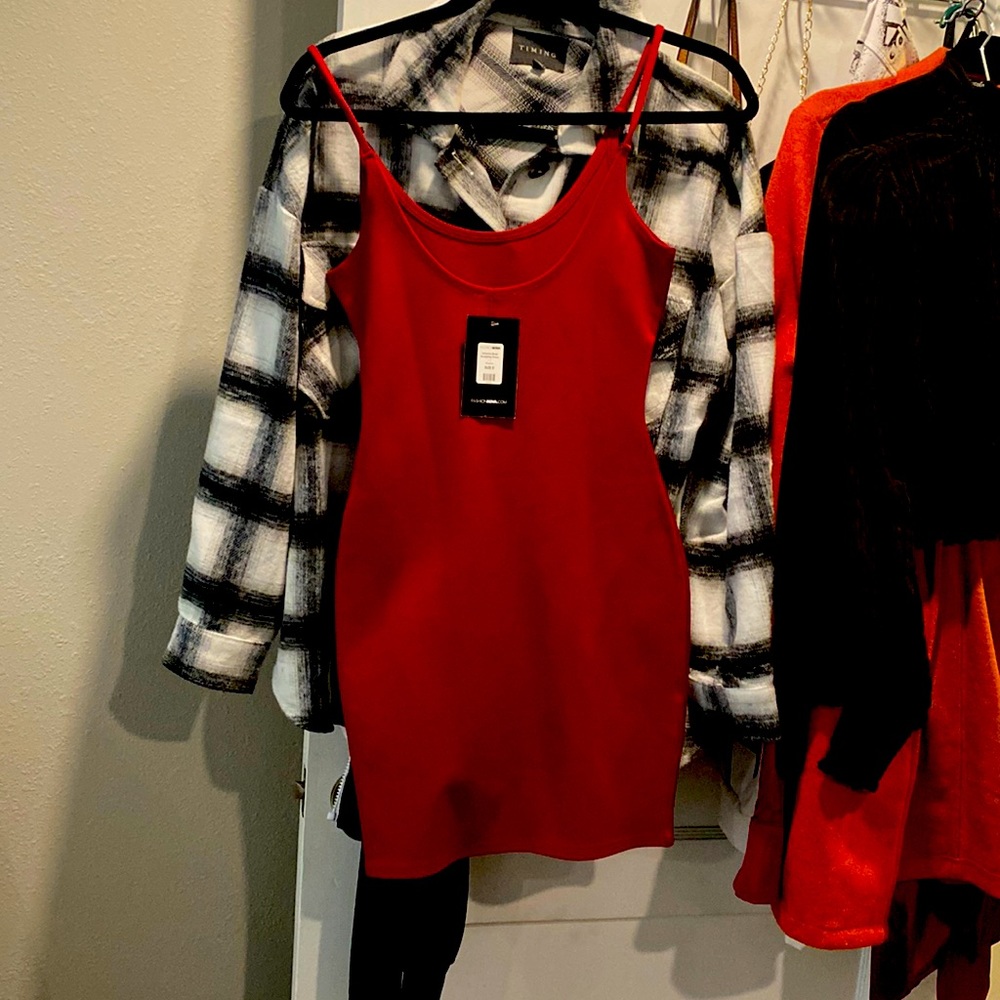 New Fashion Nova Red Dress
